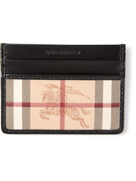 burberry card holder men's